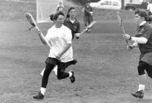 RPI lacrosse player, circa 1994