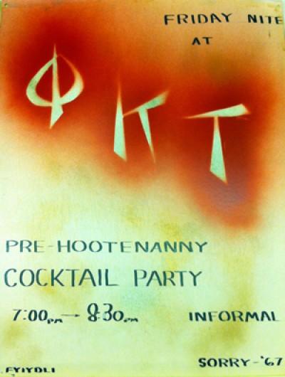 Phi Kappa Tau, Pre-Hootenanny Cocktail Party