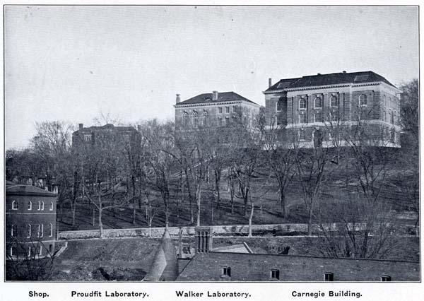 Winslow, Proudfit, Walker and Carnegie in 1907.