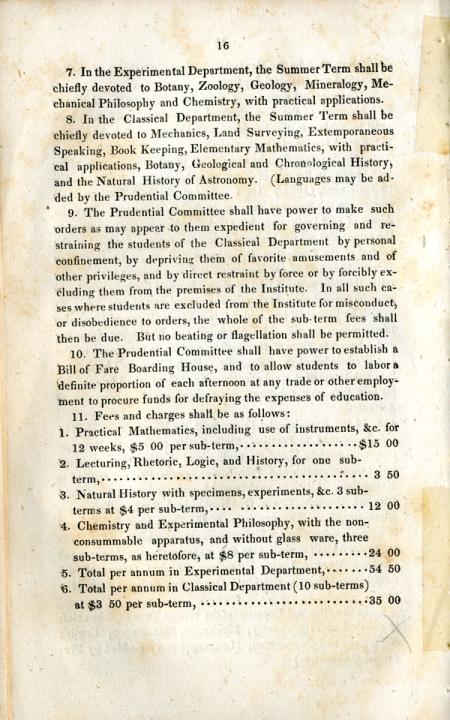 By Laws of the Rensselaer School, 1833 - page 3