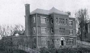 Exterior of the Proudfit Laboratory (northwest elevation, date unknown)