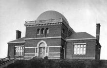 Exterior of the Proudfit Laboratory (east elevation, date unknown)