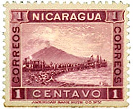 Nicaraguan Stamp, 1900