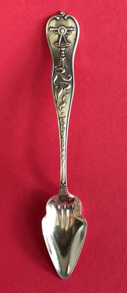 RPI silver spoon, circa 1891