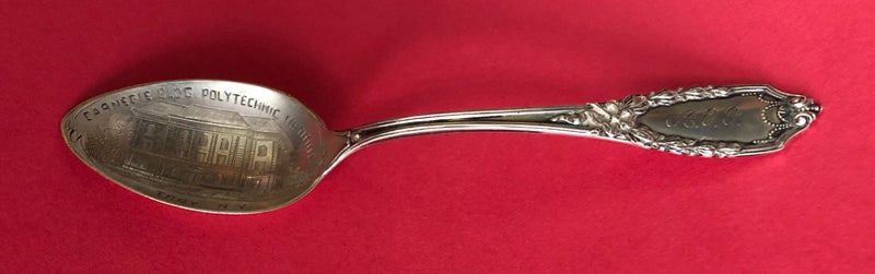 RPI silver spoon, 1914