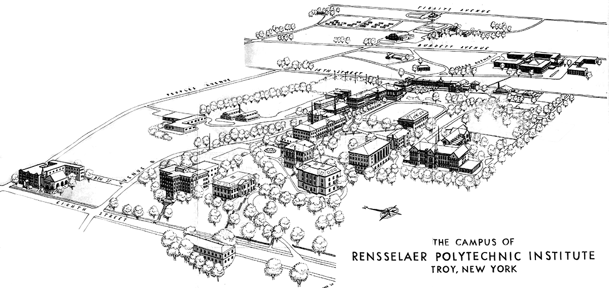Map of RPI from 1960