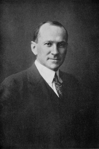Black-and-white photograph of Matthew A. Hunter