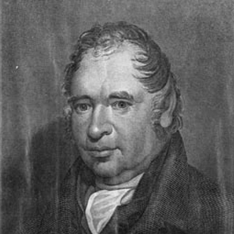 Black-and-white head-and-shoulders portrait of Rev. Samuel Blatchford