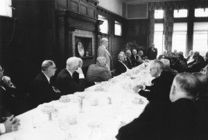 Class of 1912 celebrating their 50th reunion at the Troy Club.