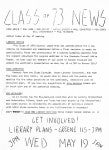 Class of '73 News