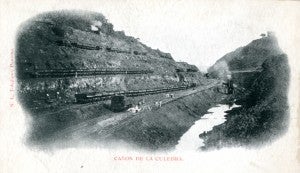 Culebra Cut excavation.