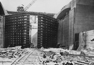 Lock Gate at Gatun Lock Gate at Gatun