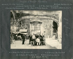 Division of Municipal Engineering - Heads of Division 1904 Division of Municipal Engineering - Heads of Division 1904