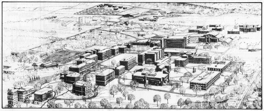 1987 Campus Map