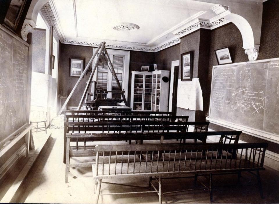 Interior view of Mechanics room in the Ranken House.