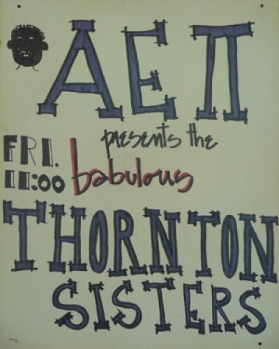 Alpha Epsilon Pi, Thornton Sisters