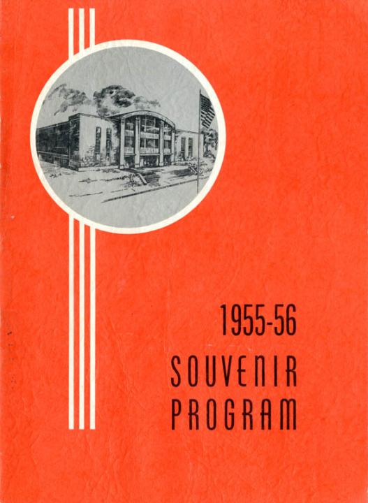 Hockey Program 1955 1956