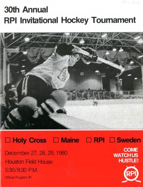 Hockey Program 1980