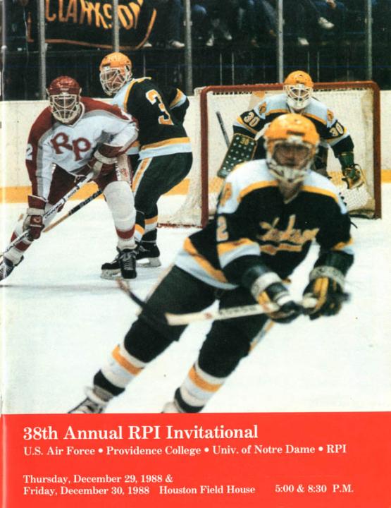 Hockey Program 1988