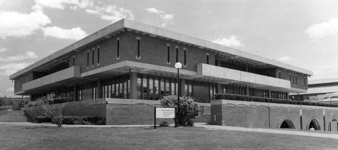 Exterior view of the Rensselaer Student Union (northwest elevation, date unknown)