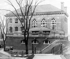 Exterior of Walker Laboratory (east elevation, circa 1908)