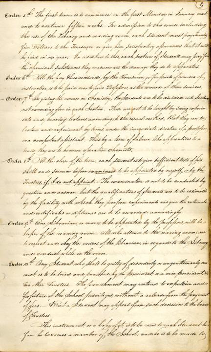 Van Rensselaer to Blatchford, Nov. 5, 1824 [copy]