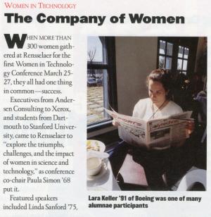 Women in Technology Conference, 1999