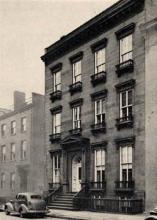 Exterior street view of Thompson House in downtown Troy